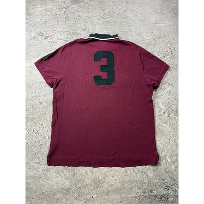Chief Keef Polo Ralph Lauren T-shirt burgundy Houston
