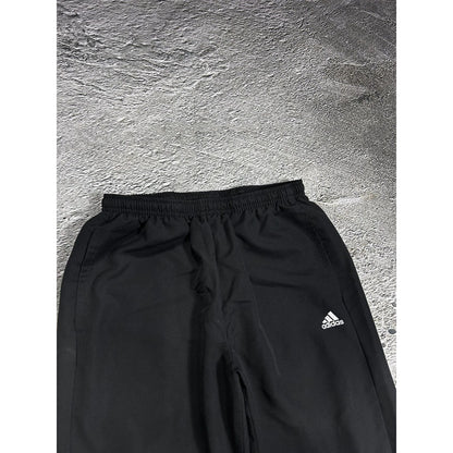 Adidas vintage black track pants small logo 2000s