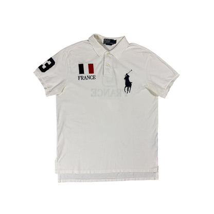 Chief Keef Polo Ralph Lauren France vintage shirt white