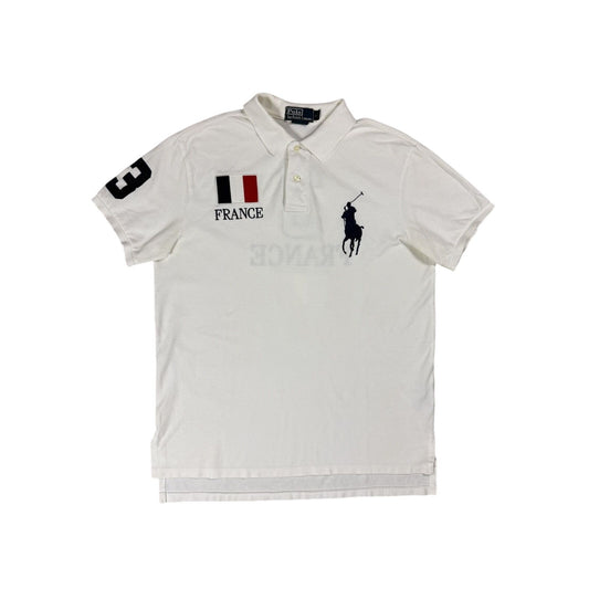 Chief Keef Polo Ralph Lauren France vintage shirt white