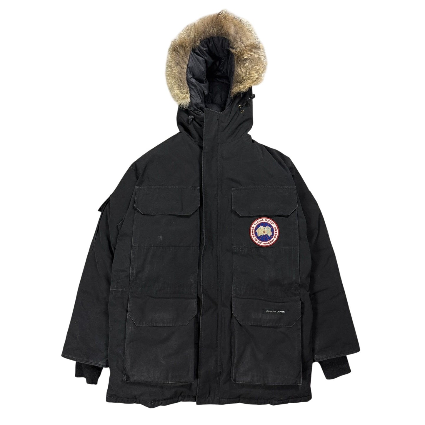Canada Goose vintage black expedition parka jacket puffer