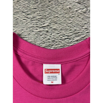 Supreme gems tee fuchsia FW26 pink