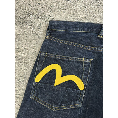 Evisu Yamane jeans smiley face Japanese vintage seagull