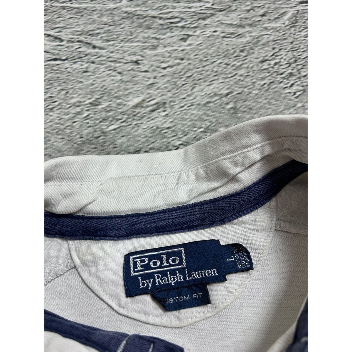 Chief Keef Polo Ralph Lauren England longsleeve white