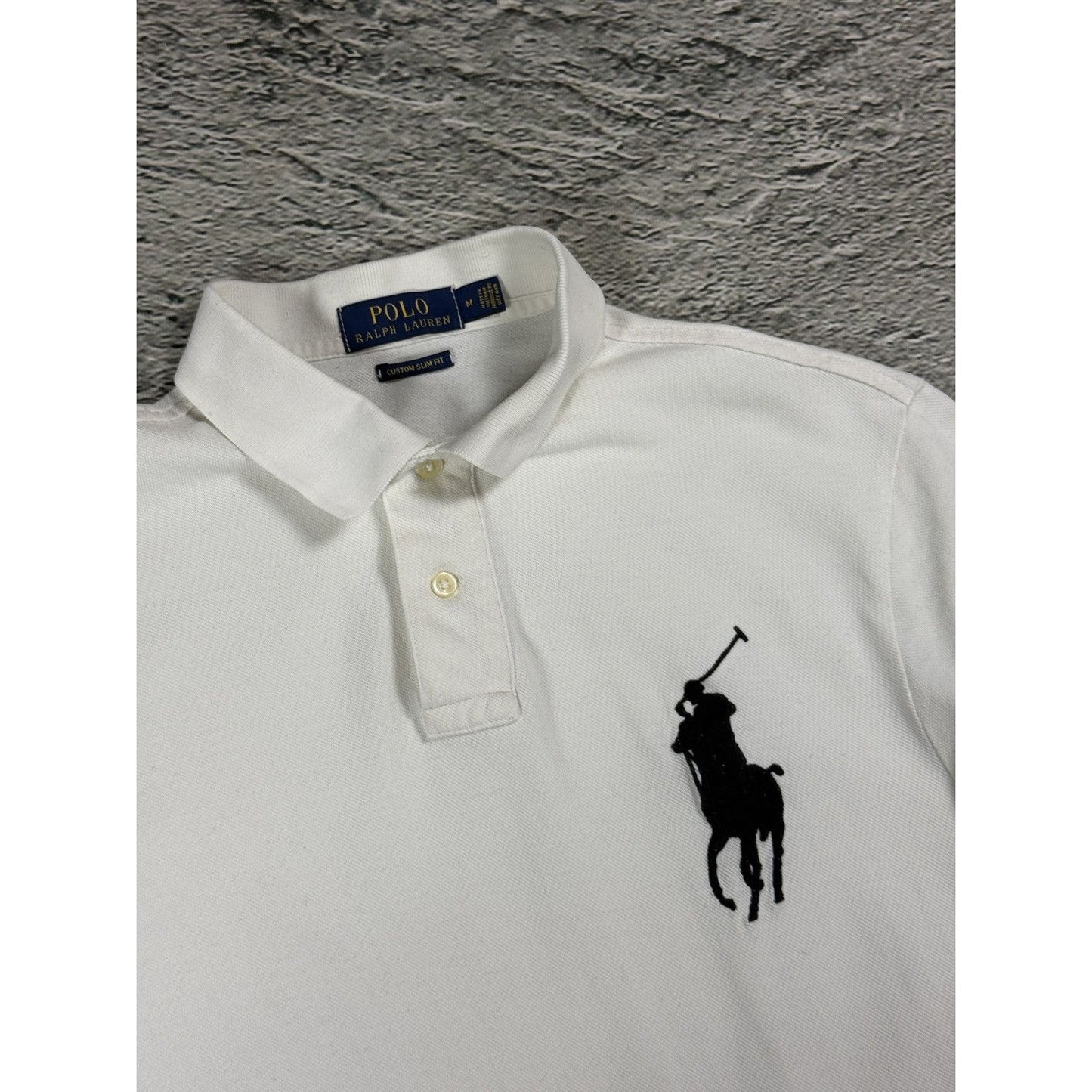 Polo Ralph Lauren vintage white polo T-shirt big pony