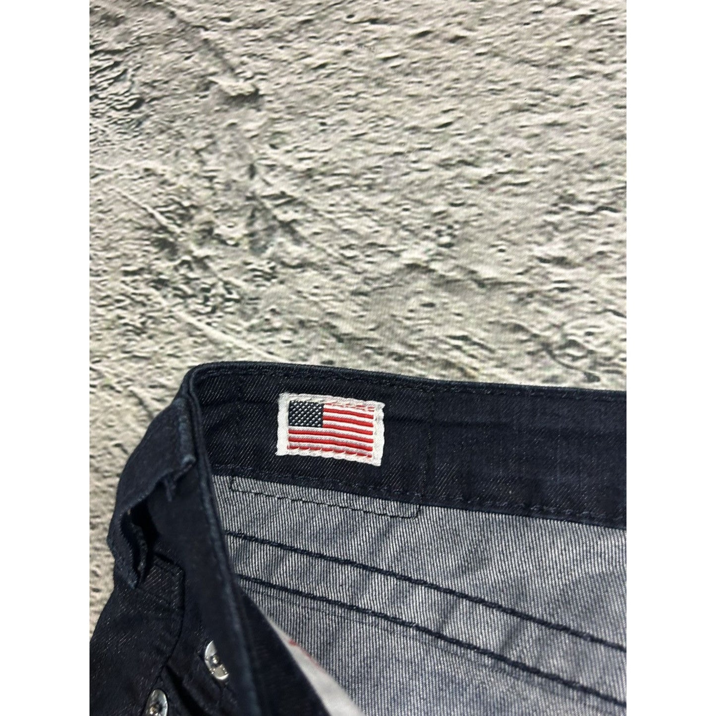 True Religion navy blue jeans Y2K bootcut vintage