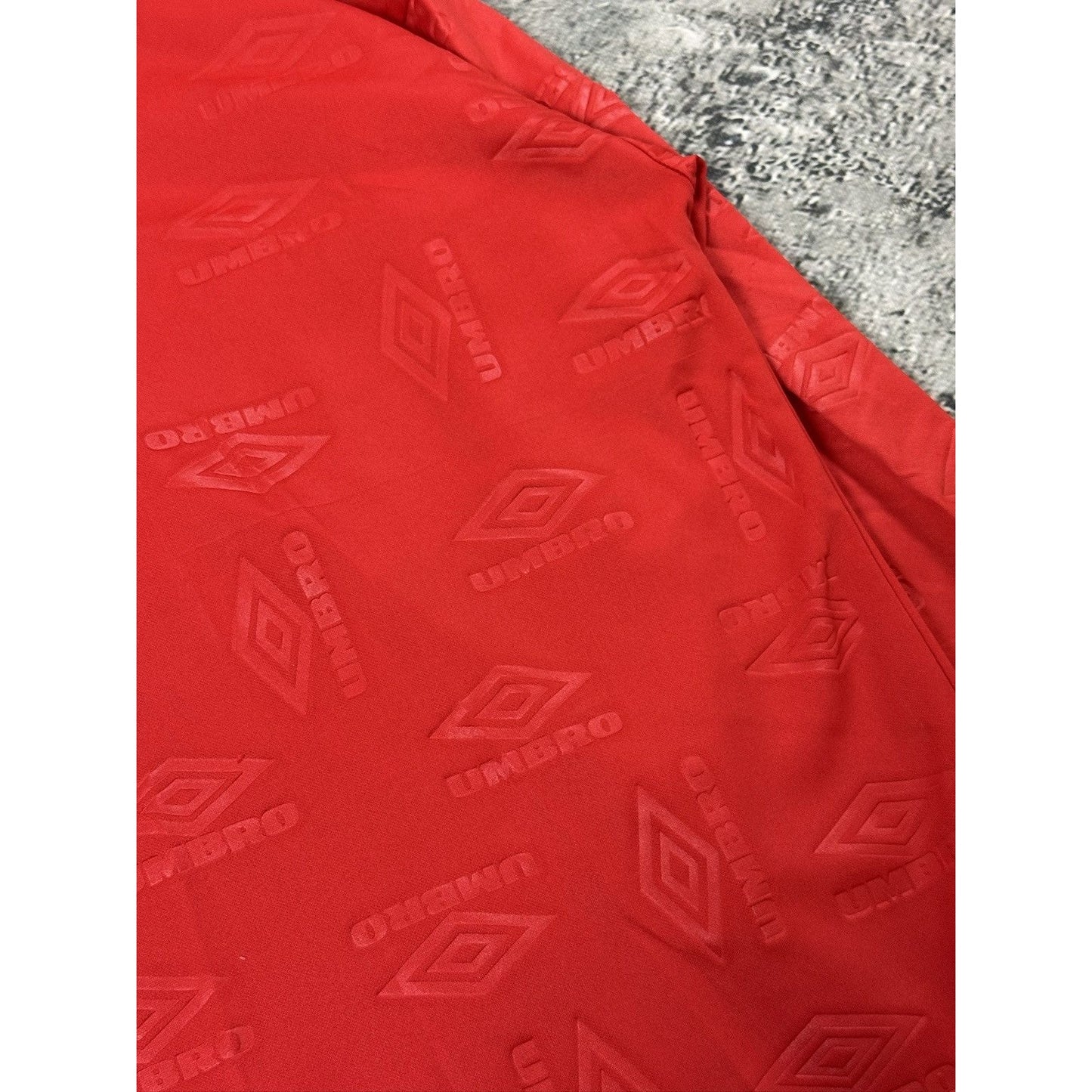 Umbro long sleeve jersey red full print 2000s