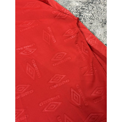Umbro long sleeve jersey red full print 2000s