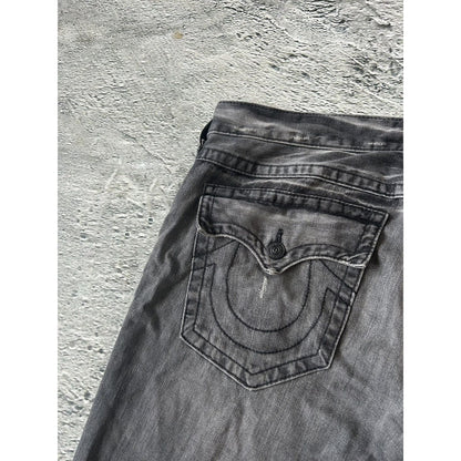 True Religion vintage grey jeans denim pants Y2K Ricky
