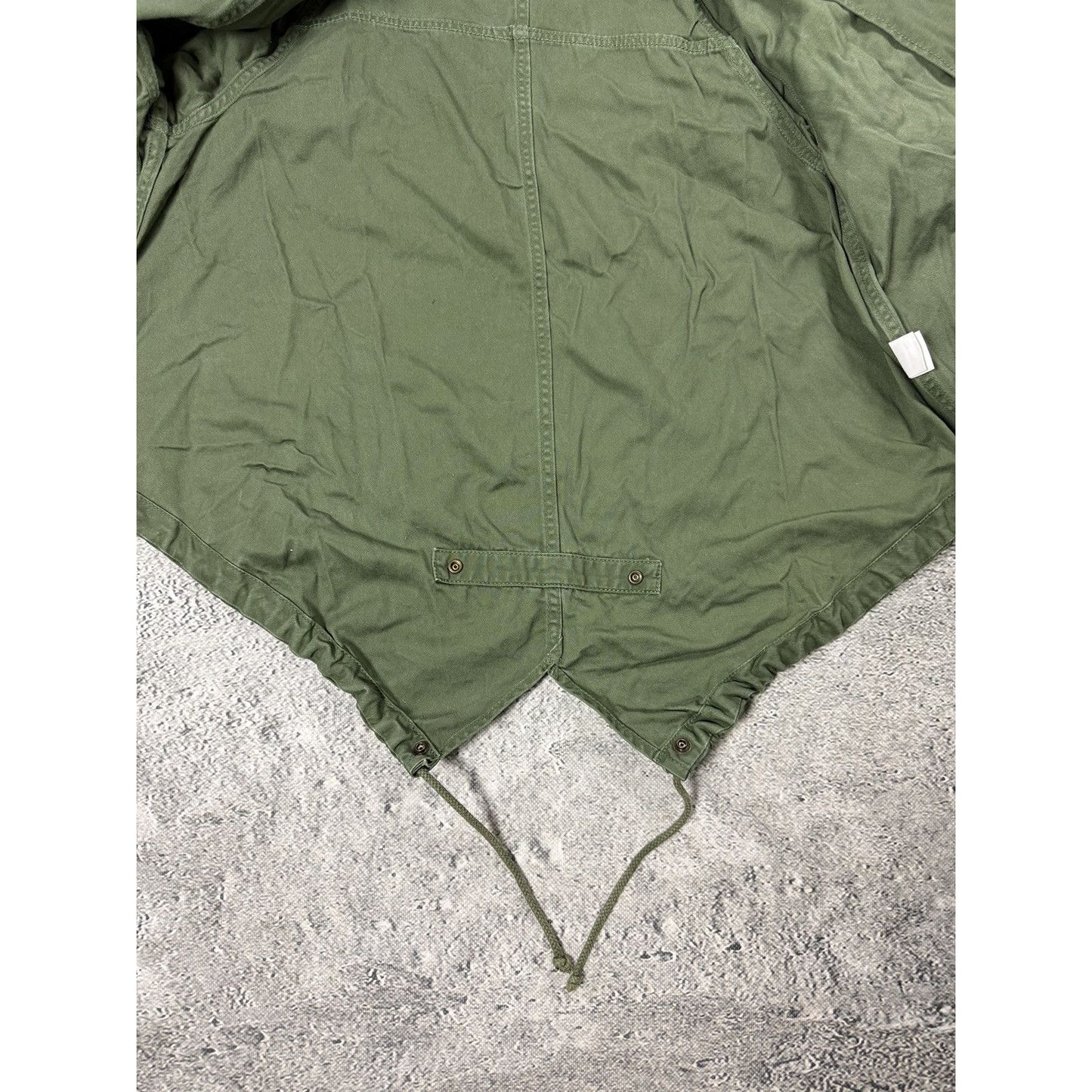 Ne-Net Issey Miyake Coat vintage khaki Japanese military