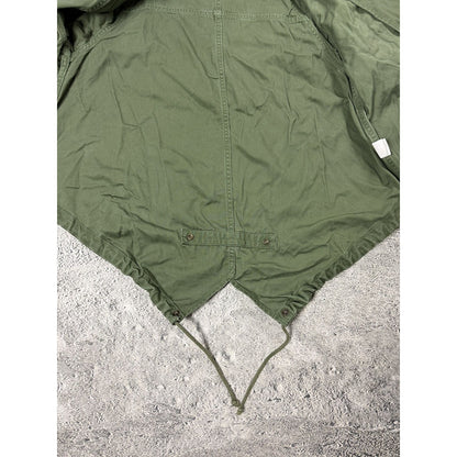 Ne-Net Issey Miyake Coat vintage khaki Japanese military