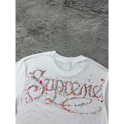 Supreme gems tee white FW26