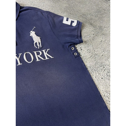 Chief Keef Polo Ralph Lauren New York navy blue Polo T-shirt