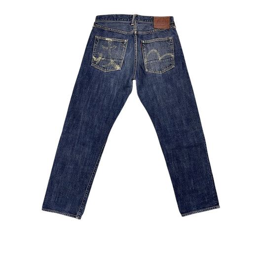 Evisu Yamane jeans vintage design selvedge seagull