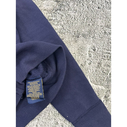 Polo Ralph Lauren zip hoodie navy vintage