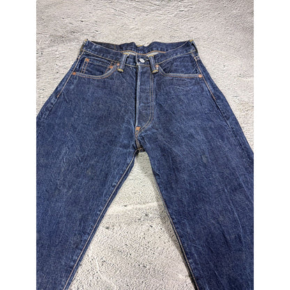 Evisu jeans daicock big logo yellow selvedge denim Japan