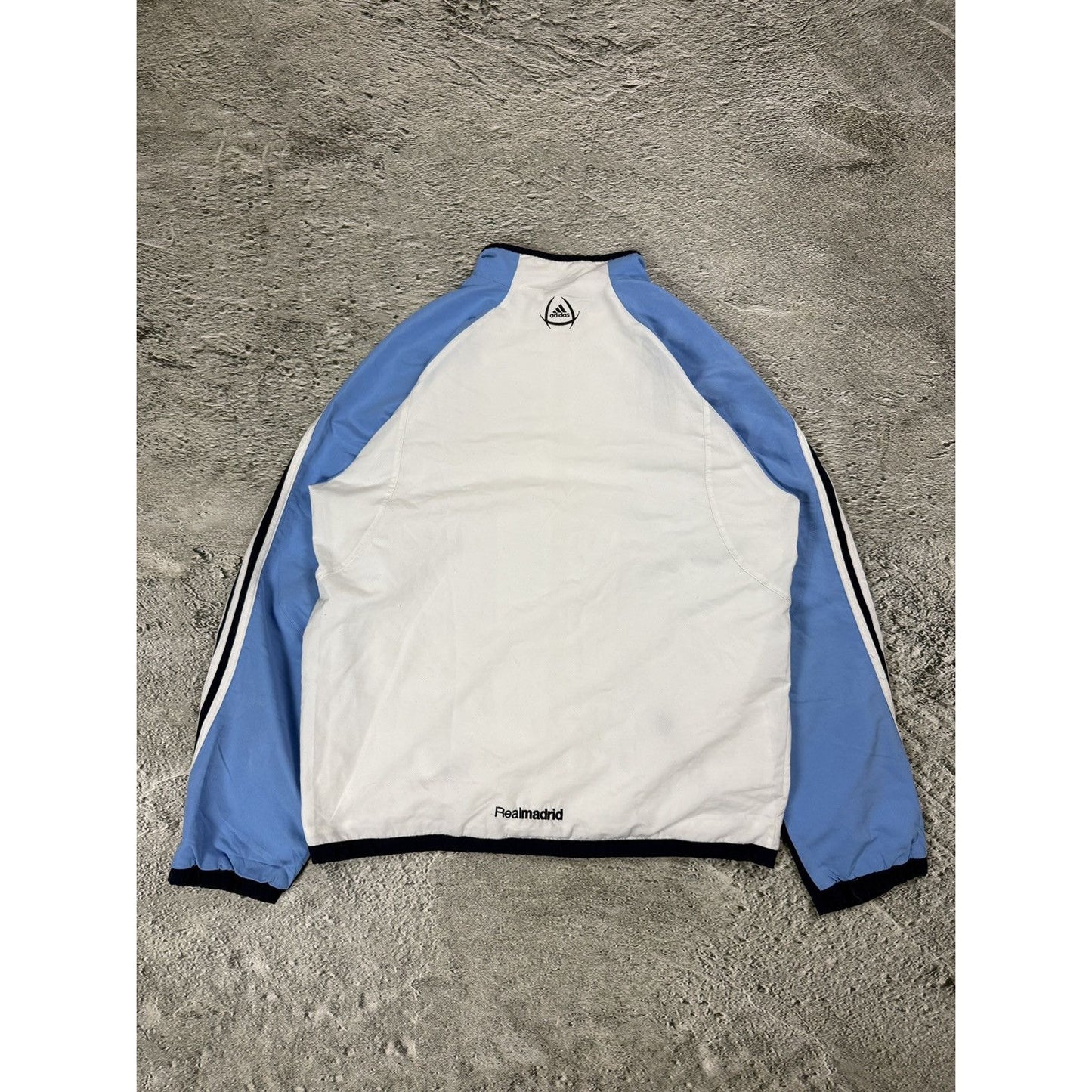 Real Madrid Adidas tracksuit White Blue 05/06 Vintage