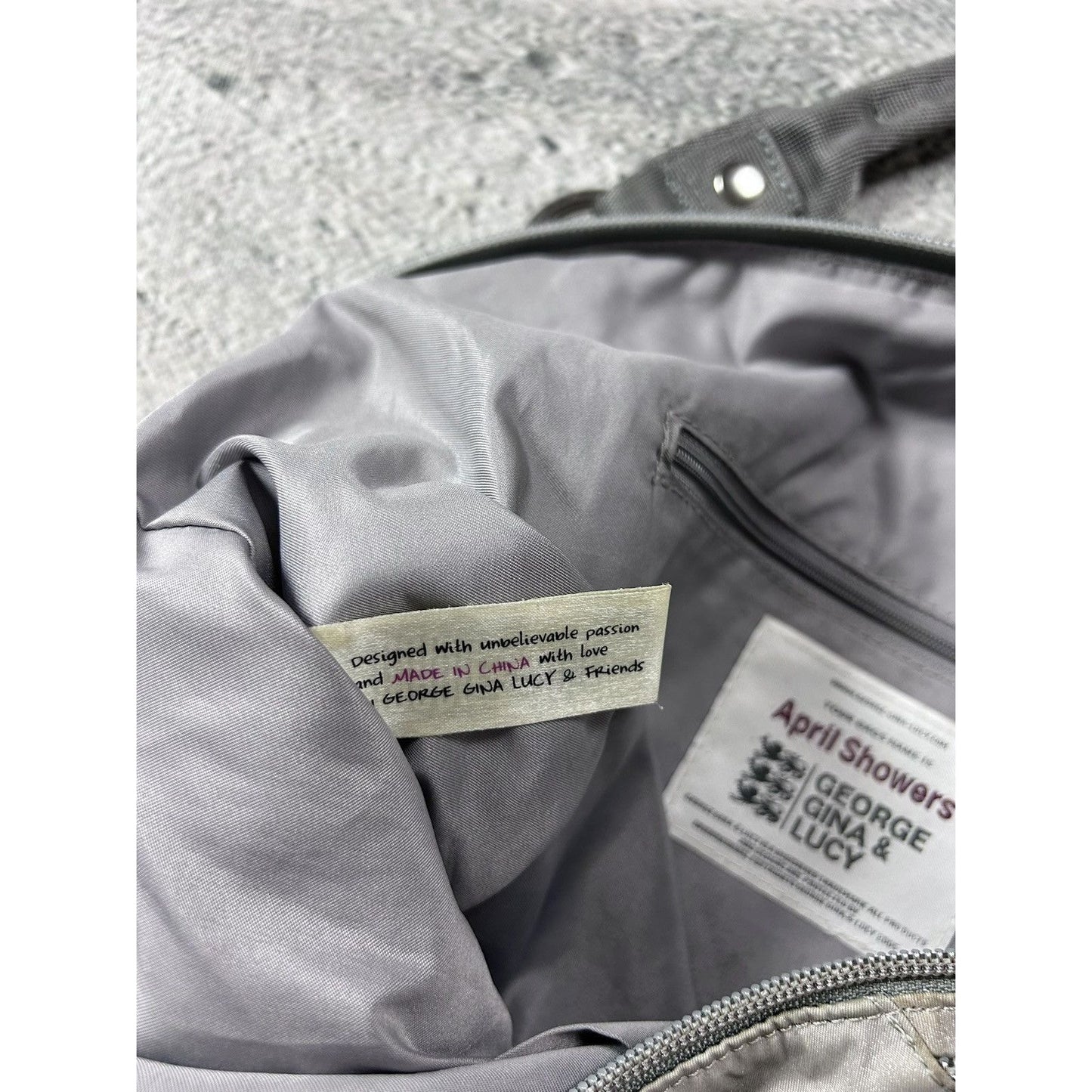 George Gina & Lucy Y2K grey GGL April Showers