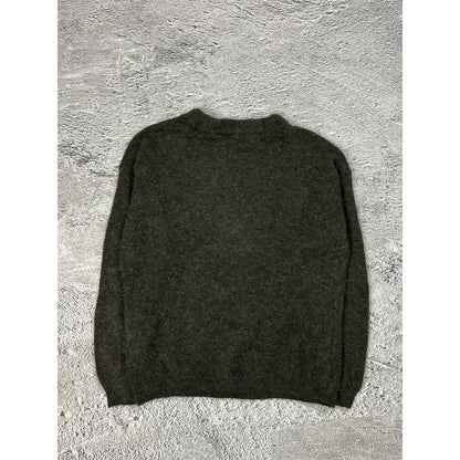Acne Studios mohair sweater dramatic moh khaki