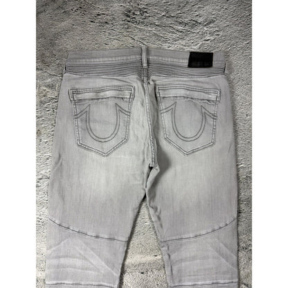 True Religion jeans biker rocco washed Y2K slim skinny
