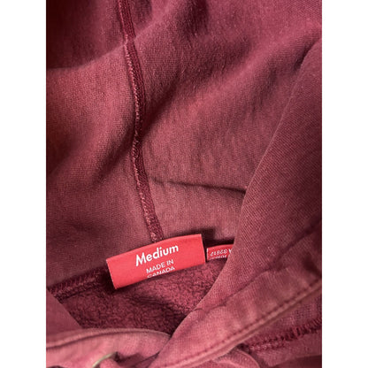 Supreme x Blade whole car hoodie red FW16