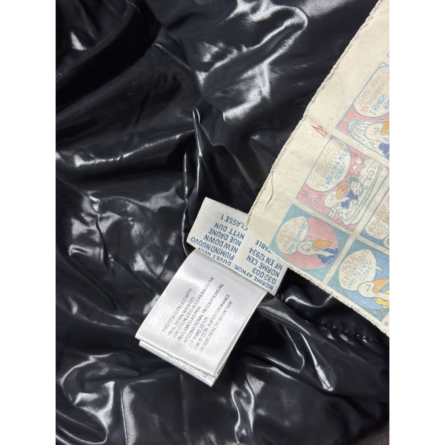 Moncler puffer jacket Albertina Brown Fur boxy hooded