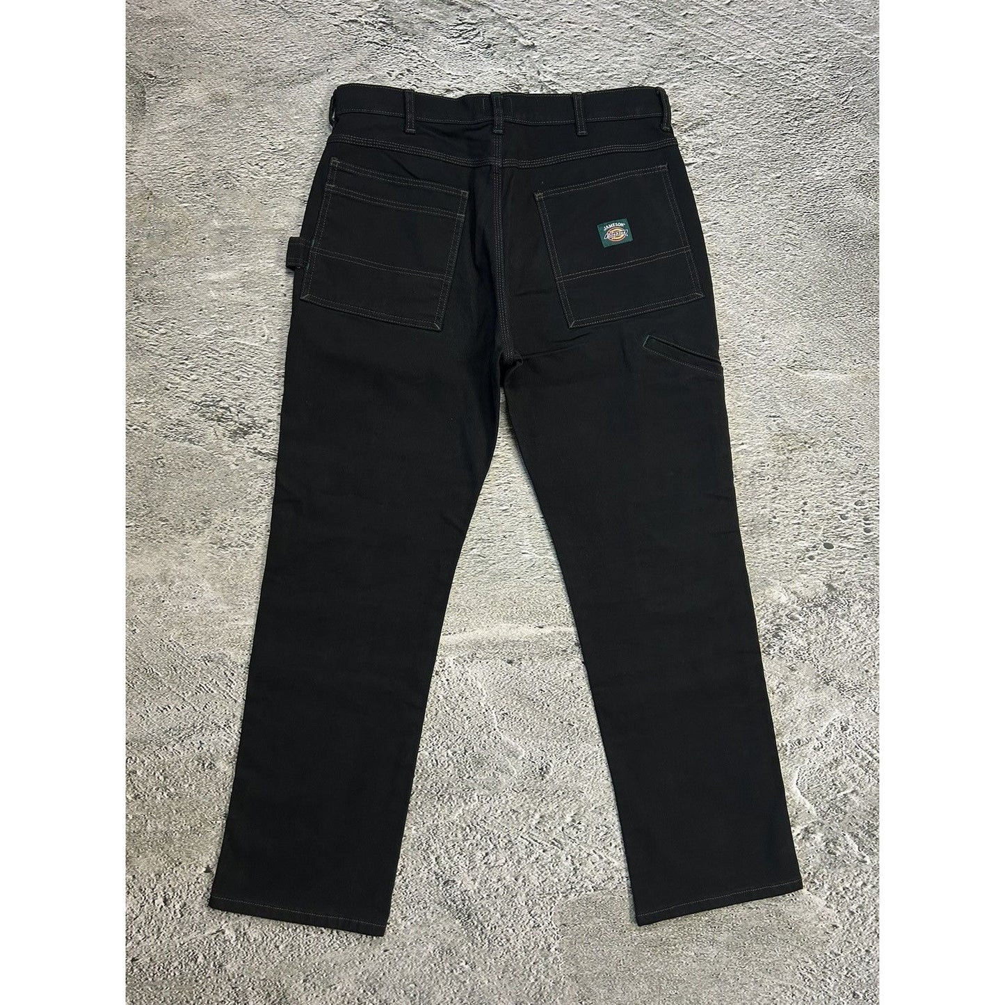 Dickies Jameson pants workwear black doubleknee whiskey