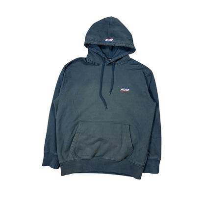 Palace hoodie Basically a Hood green