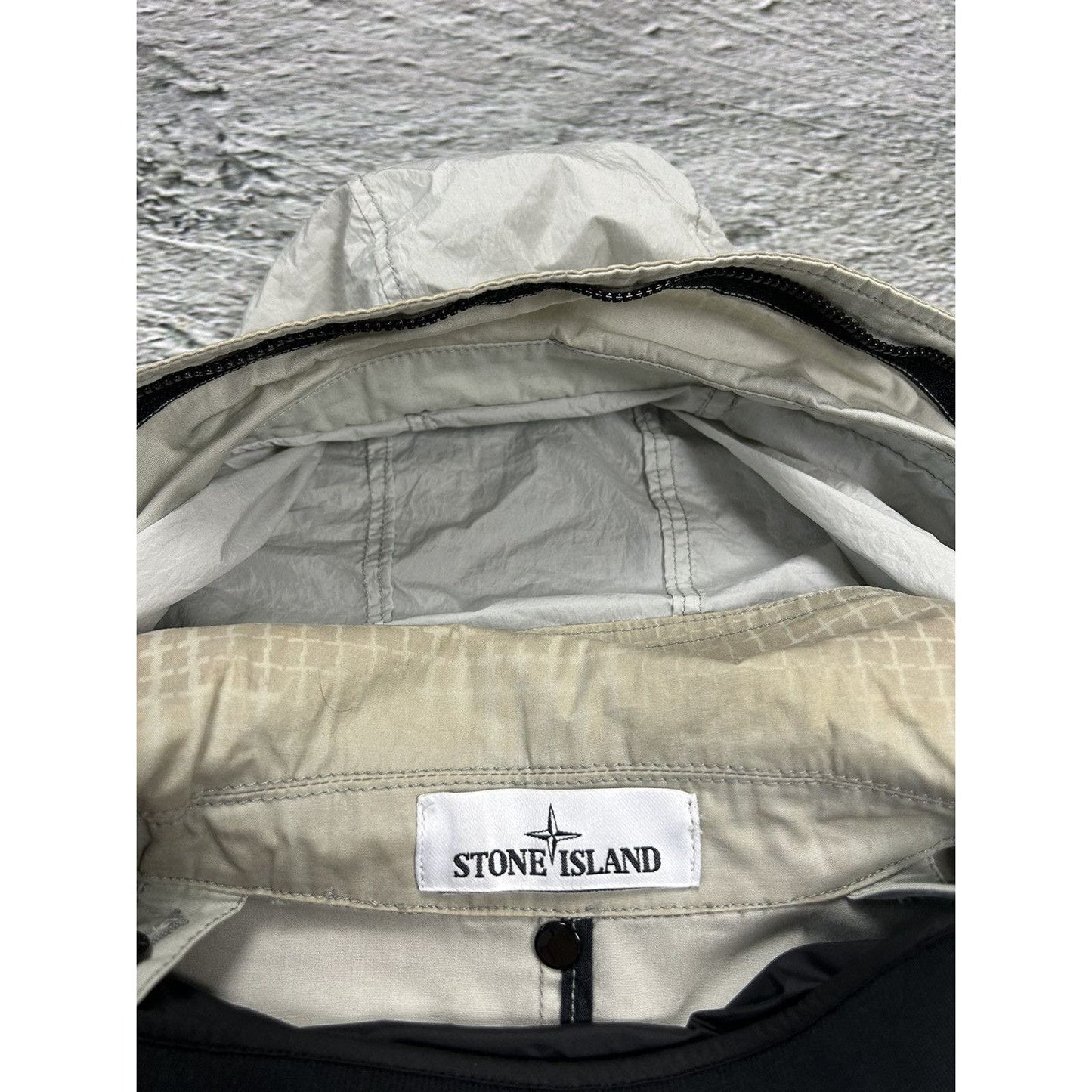 Stone Island Ice Jacket SI Check Grid Camo A/W 2017