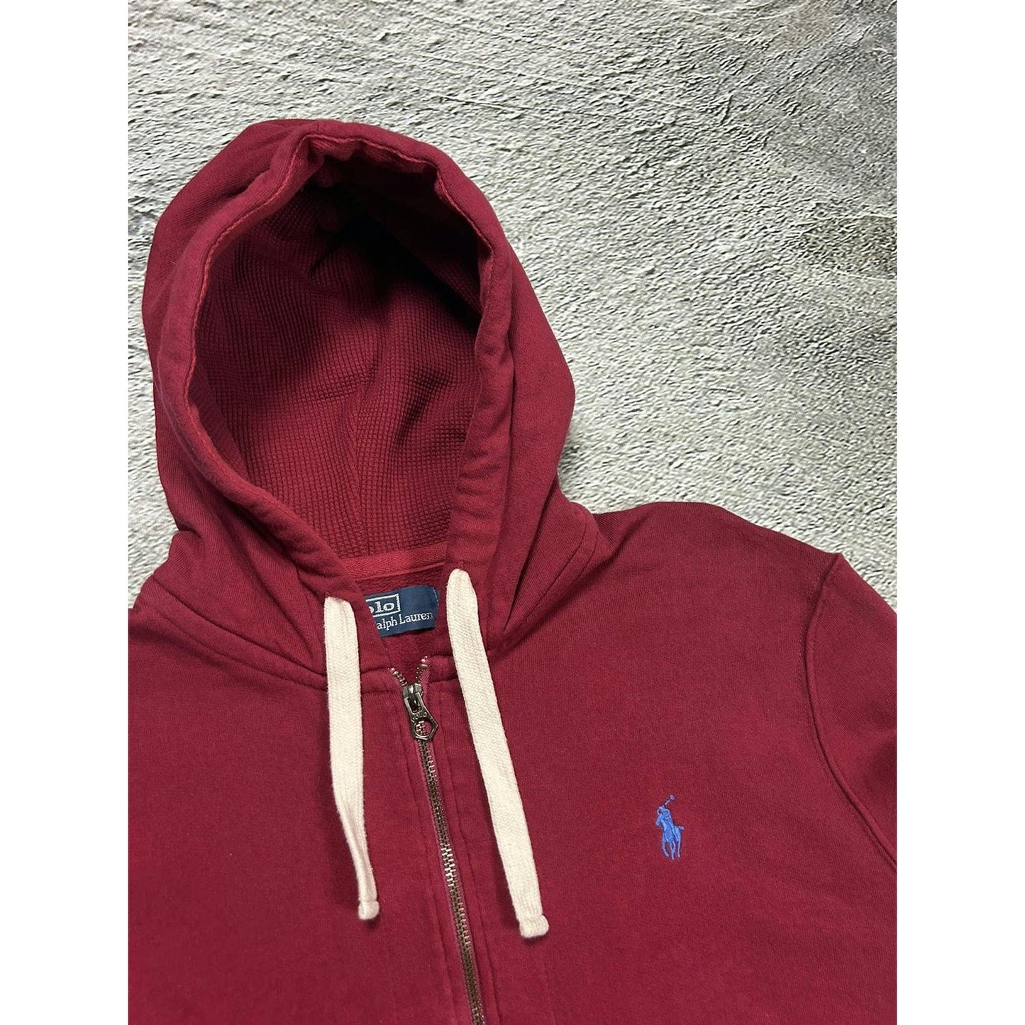 Polo Ralph Lauren zip hoodie red sweatshirt