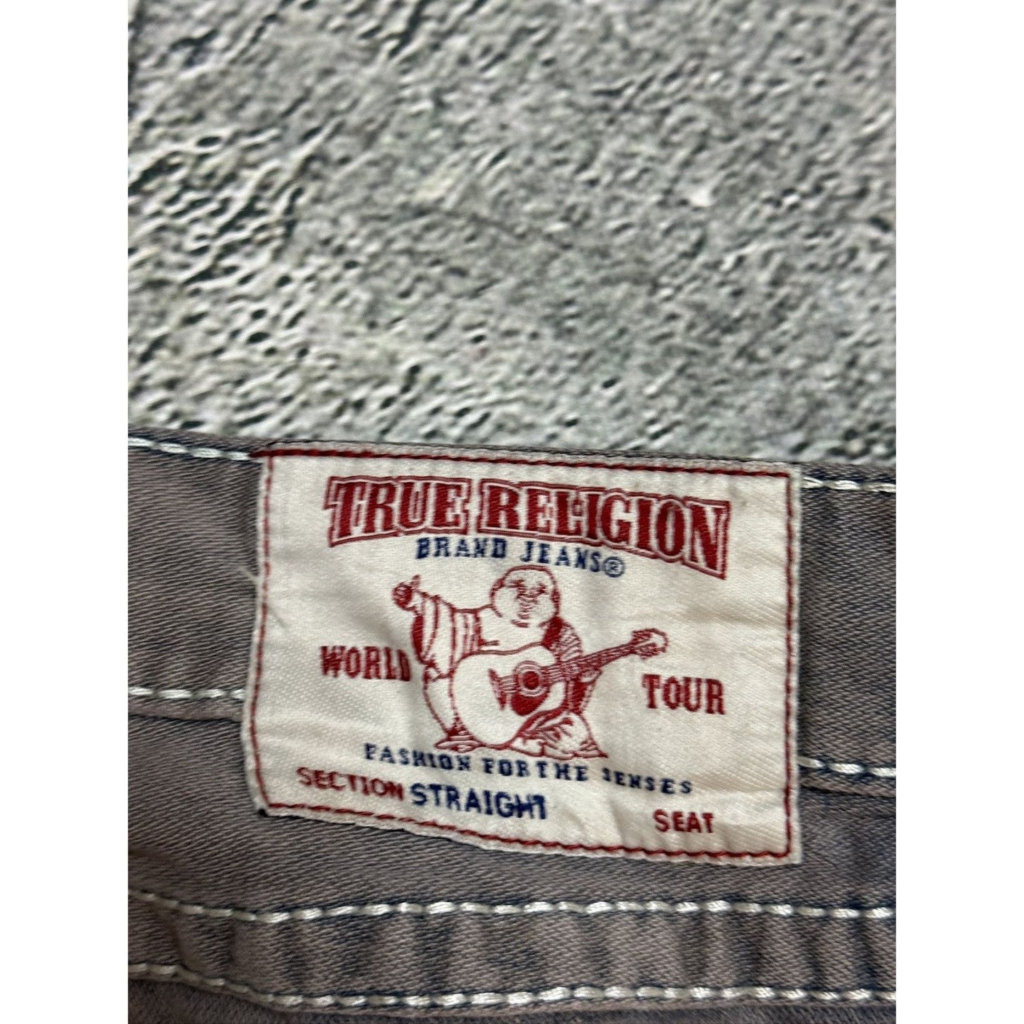 True Religion jeans vintage denim pants washed bleached