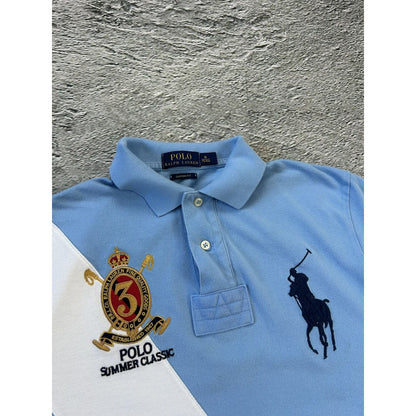 Chief Keef Polo Ralph Lauren baby blue polo shirt big pony
