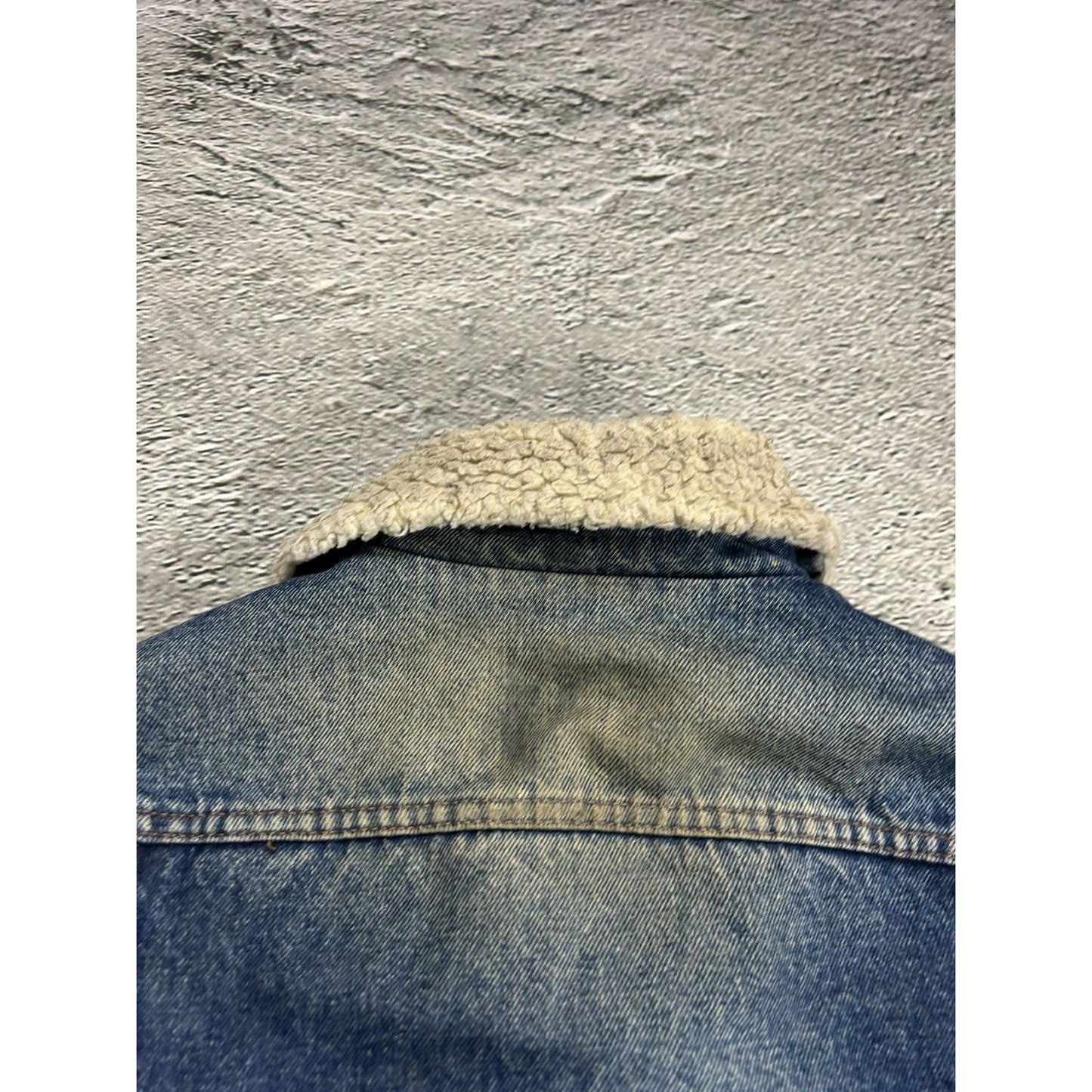 60's Wrangler Sherpa jacket denim vintage blue