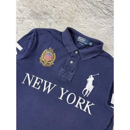 Chief Keef Polo Ralph Lauren New York navy Polo Longsleeve