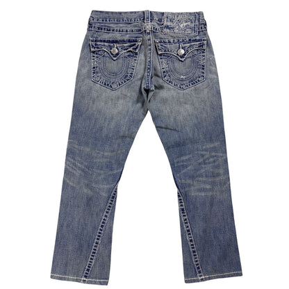 True Religion Joey jeans vintage denim pants flared blue