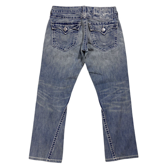 True Religion Joey jeans vintage denim pants flared blue