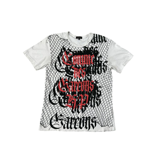 Comme Des Garcons T-shirt Gothic AW2019 MIKITYPE graphic tee