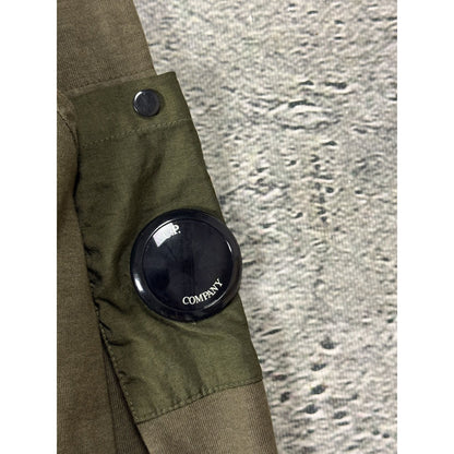 C.P. Company sweatshirt with lens khaki cargo pocket