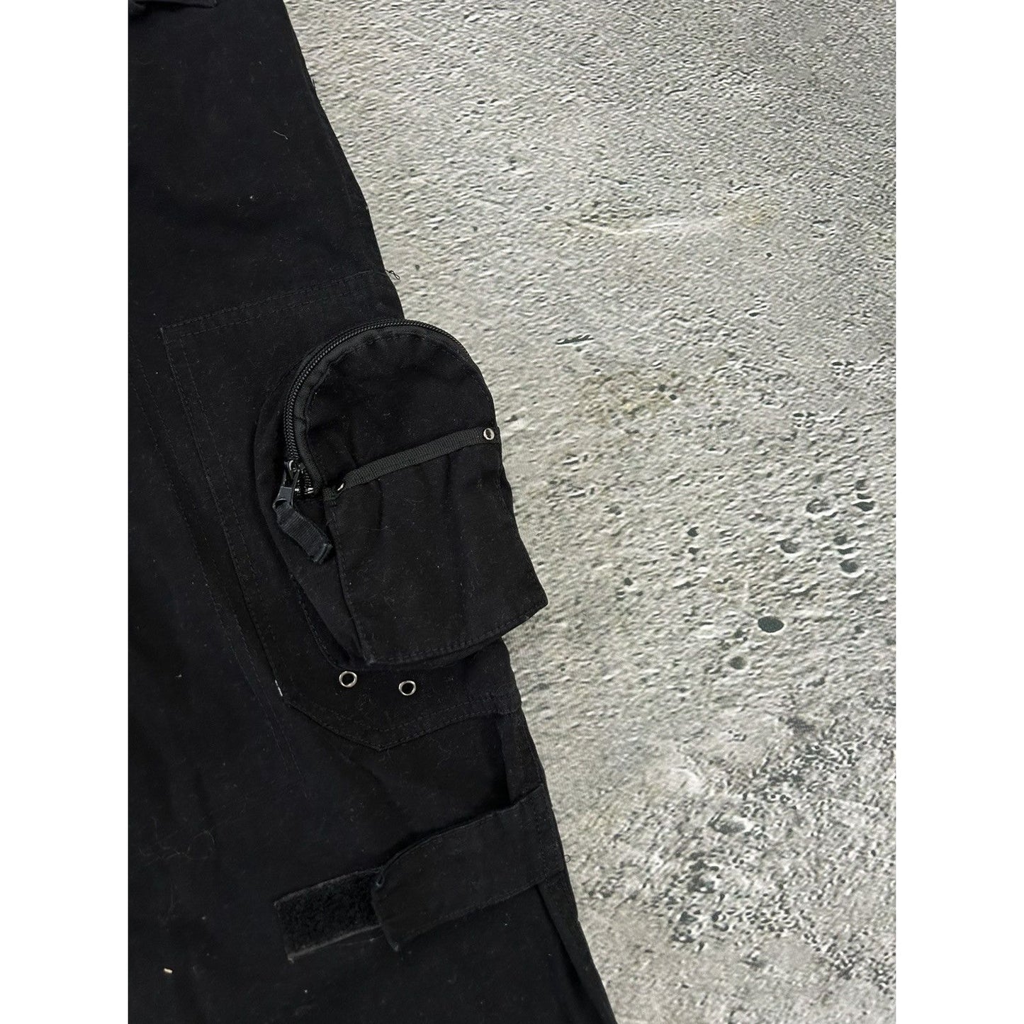 Field lived cargo pants black workwear military utility