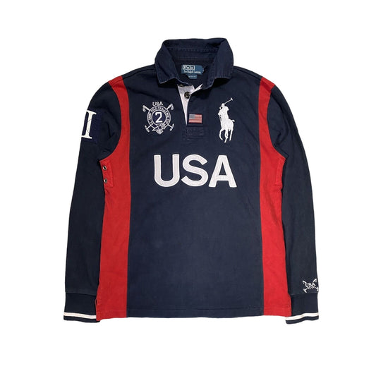 Chief Keef Polo Ralph Lauren USA big pony longsleeve