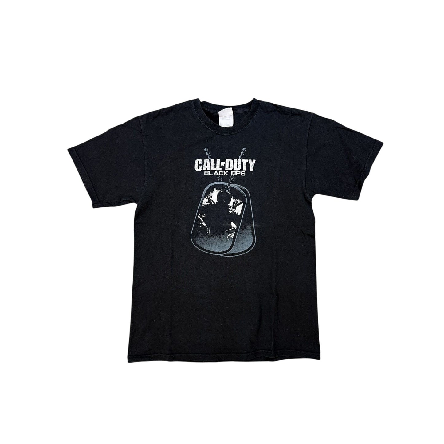 Vintage 2010 Call of duty Black Ops 1 video game promo tee