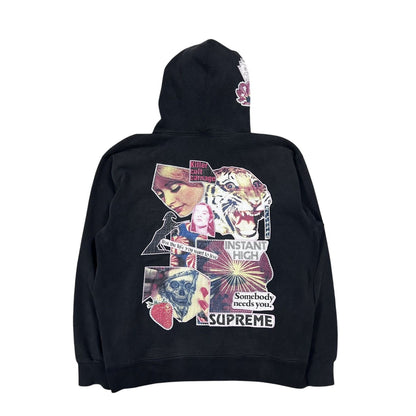 Supreme Hoodie SS22 Instant high patches patchwork Bogo