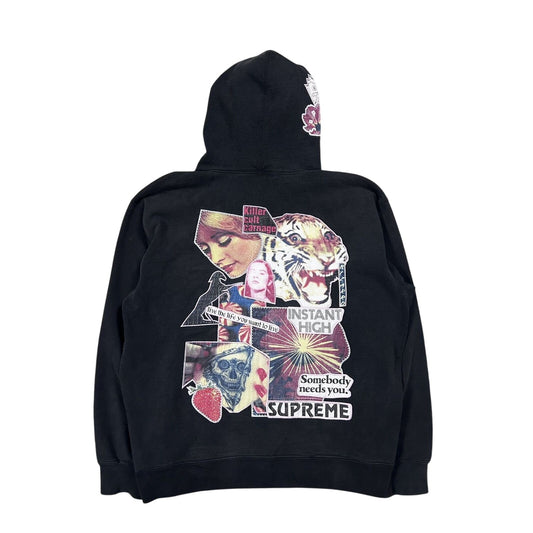 Supreme Hoodie SS22 Instant high patches patchwork Bogo