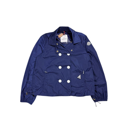 Moncler coat navy bomber jacket nylon