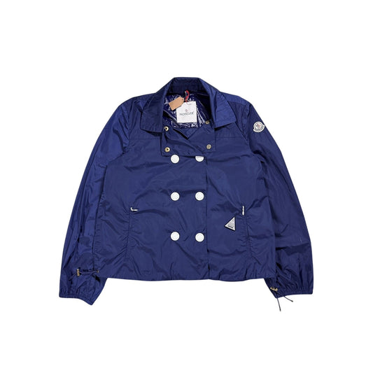 Moncler coat navy bomber jacket nylon