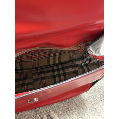 Evisu Donna bag red big logo seagull vintage