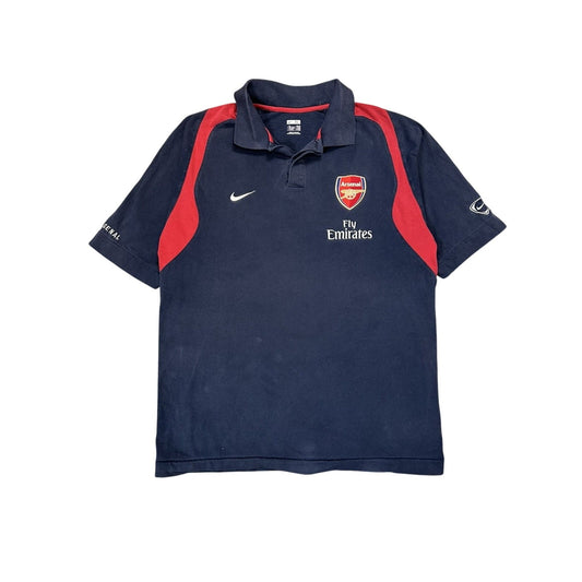 Nike Arsenal vintage Polo Shirt Jersey Y2K Tee