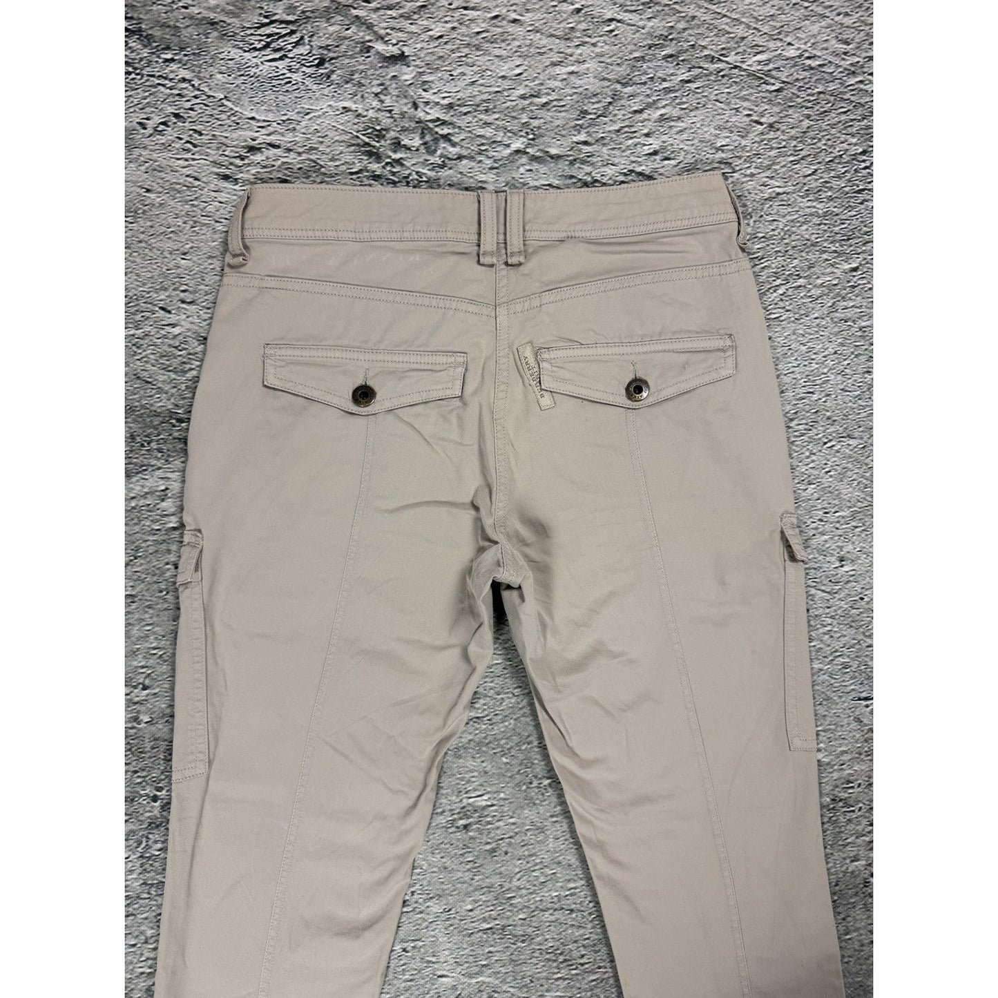 Burberry skinny cargo pants beige Brit