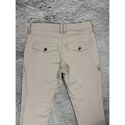 Burberry skinny cargo pants beige Brit