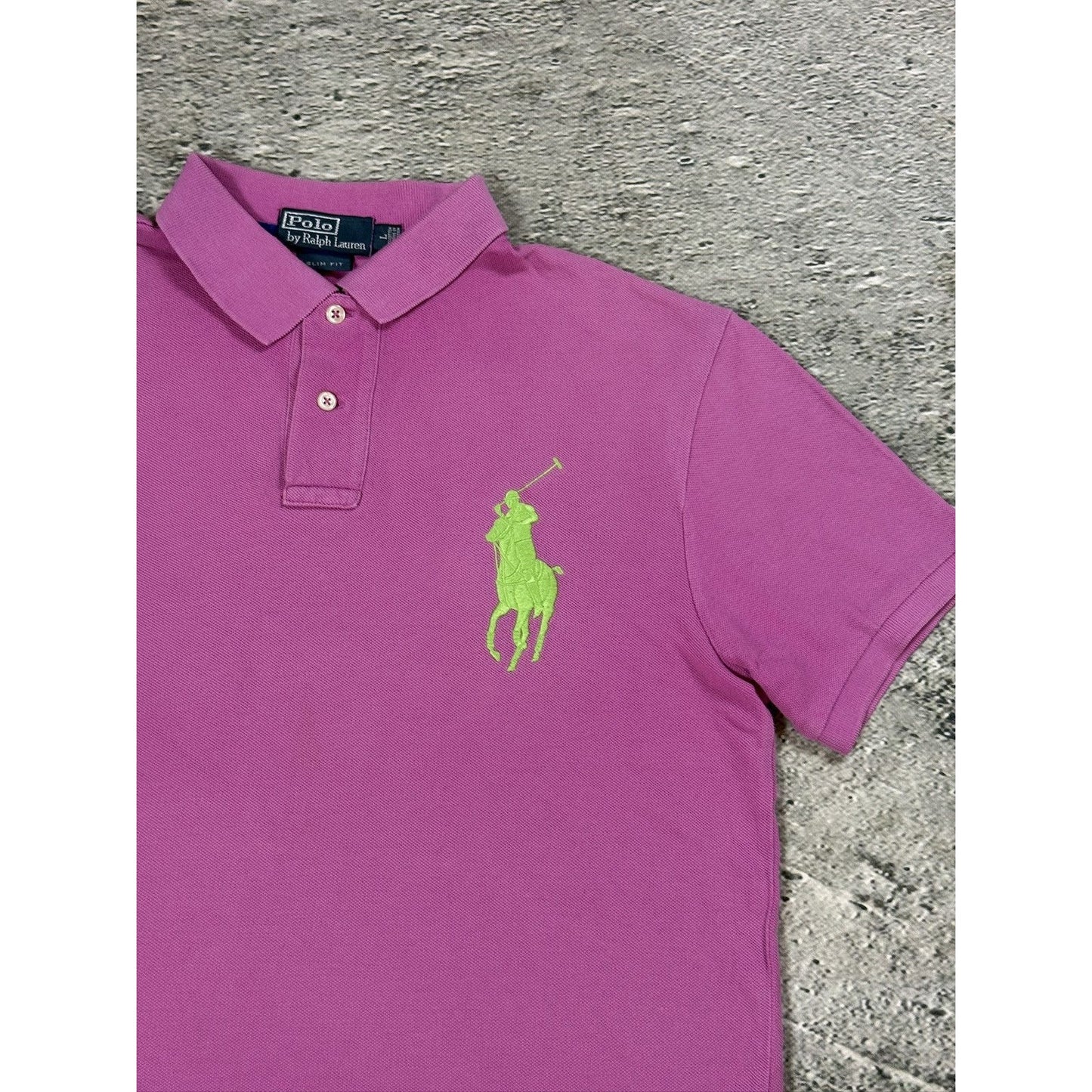 Chief Keef Polo Ralph Lauren vintage pink T-shirt big pony